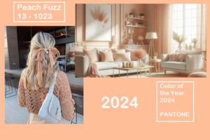 Pantone выбрал цвет 2024 года «Peach Fuzz» (13-1023) в качестве основного
